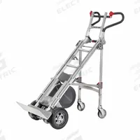MAGLINER Stair Climber: Powered, 725 lb Cap, Folding, Aluminum, 10 in, Flat-Free, Folding (MPN NEO-HDL360F-4W). Key specifications — Frame Type: Rounded Back; Frame Material: Aluminum; Charge Time: 4.5 hr; Brand: MAGLINER.