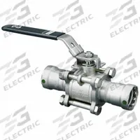 VIEGA MEGAPRESS Manual Two-Way Ball Valve: 3/4 in, 316 Stainless Steel, Straight Valve Body, EPDM (MPN 86535). Key specifications — Brand: VIEGA MEGAPRESS; Handle: Locking Lever.