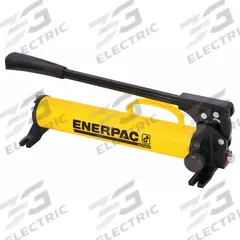 ENERPAC Hydraulic Hand Pump: 1 Stages, Single Acting, 10,000 psi Max. Pressure 1st Stage, Steel (MPN P39). Key specifications — Brand: ENERPAC; Cylinder Compatibility: Single Acting.