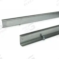 ASHLAND CONVEYOR Conveyor Guard Rail: For 90° Curve Frame Shape, 36 in Radius x 10 in BF, Steel (MPN GU39010R36). Key specifications — For Conveyor Duty Rating: Light-Duty; Includes: Hardware; Guide Material: Steel; Manufacturer Part Number: GU39010R36; Brand: ASHLAND CONVEYOR; Component Type: Metal Guard Rail; Inside Radius x Curve Between Frame: 36 in Radius x 10 in BF.