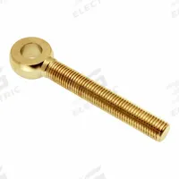 AMPG Fixed Rod End: Brass, Plain, 3 1/2 in Hole Center-to-End Lg, Right Hand, 5/8"-24 Thread Size (MPN ZEB156-BR). Key specifications — attr952243: AMPG.