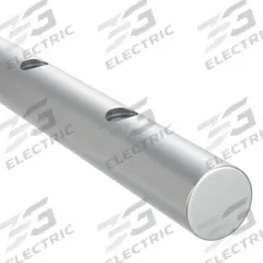 PBC LINEAR Linear Shaft: 1 in Shaft Dia, 42 in Lg, Ceramic Coated, Aluminum Alloy (MPN CCPDL16-042.000). Key specifications — attr111735: PBC LINEAR; attr111741: Ceramic Coated.