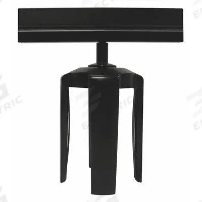 TENSABARRIER Sign Holder: Black - Sign Holders for Post Tops