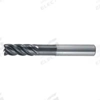 WIDIA HANITA Corner Radius End Mill: Carbide, AlTiN Coated, 5 Flute, 1/2" Mill Dia, 1-1/4" LOC (MPN TM5VNS13005B)