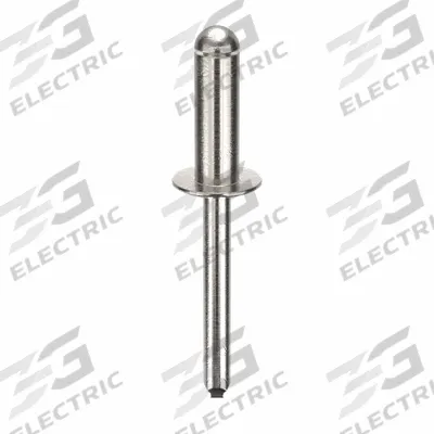 POP AVDEL Blind Rivet,2 4/91" L,0.249" dia,PK100: Inch, 2 3/64 in Overall Lg, 23/32 in Body Lg - Domed-Head Blind Rivets