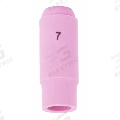 LINCOLN ELECTRIC Nozzle: Alumina, No. 7, Std - Standard Nozzles