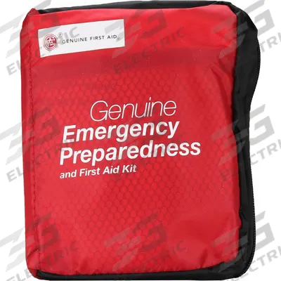 GENUINE FIRST AID First Aid Kit: 167 Components, Duffel Bag - Emergency Survival Kits