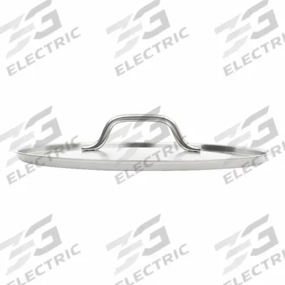VOLLRATH Cover: 12 1/2 in Top Dia, Stainless Steel, Silver, Stainless Steel, NSF Certified - Covers