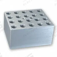 BENCHMARK SCIENTIFIC Digital Dry Bath Block: Aluminum, 3 in Overall Wd, 3 3/4 in Overall Lg, 2 mL (MPN BSW10). Key specifications — Product Type: Dry Bath Block; Material: Aluminum; Volume Capacity: 2 mL; Brand: BENCHMARK SCIENTIFIC.