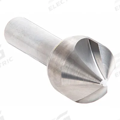 KEO Countersink: 60°, 1 Flute, 3/4 in Body Dia, 3/4 in Shank - Fast-Cutting Single-Flute Countersinks