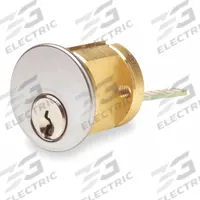 KABA ILCO Lockset Cylinder: Rim, Conventional Core Cylinder, Chrome (MPN 7075SC10-26D-34532-#17). Key specifications — Brand: KABA ILCO; Lock Assembly Type: Rim; Cylinder Core Type: Conventional Core Cylinder; Keyway Type: Schlage C; Number of Pins: 5.