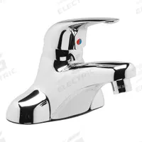 ZURN Low Arc Bathroom Faucet: AquaSpec®, Brass, Chrome Finish, 2.2 gpm Flow Rate, Centerset, Arc (MPN Z7442-XL). Key specifications — Includes: Mounting Hardware; Brand: ZURN; Series: AquaSpec®.