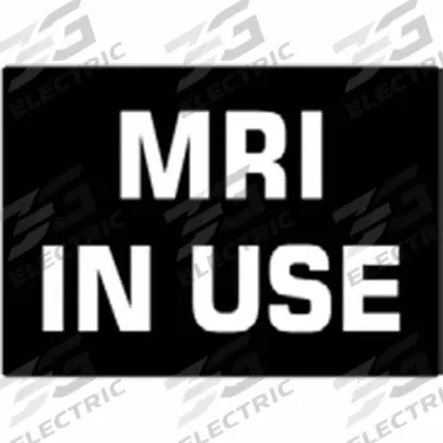 DUAL-LITE Sign Panel: MRI IN USE (MPN OBN-KIT DIFF SW28) - Safety