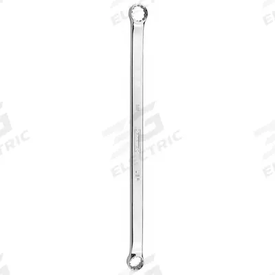 PROTO Double Box Wrench: Alloy Steel, Chrome, 1/2 in_7/16 in Head Size, 10 3/4 in Overall Lg - SAE, Double End, 12-Point, Box End Wrenches