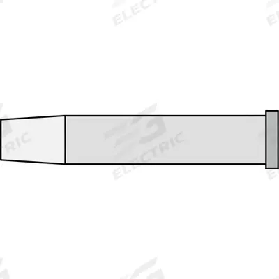 WELLER Soldering Tip: XT Series, Round, 5 mm W - XT Series Soldering Tips