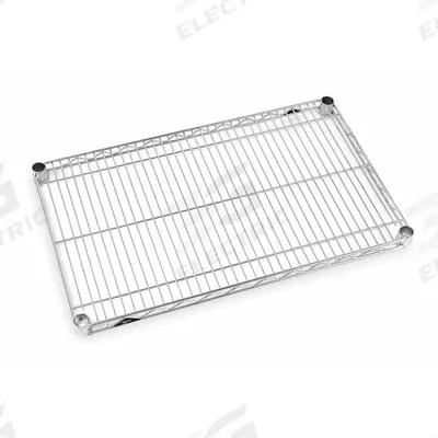 METRO Wire Shelf: 48 in x 36 in, 5 Shelves, Split Sleeve, 800 lb Load Capacity - Corrosion-Resistant Wire Shelves for Harsh Environments