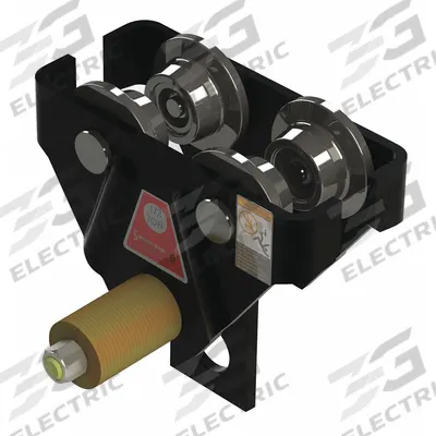 SAGINAW PRODUCTS CORPORATION Trolley: Push, 2,000 lb Max Hoist Load Capacity (MPN 51861) - Push Trolleys for Hoists