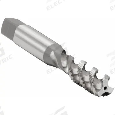 OSG Spiral Flute Tap: 3/8"-24 UNF, 2B, 3 Flute, Bottoming Chamfer - General Purpose Spiral-Flute Taps