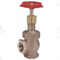 MILWAUKEE VALVE Angle Globe Valve: For Gas/Oil/Steam/Water Media, Bronze, Angle, 1 1/4 in Pipe Size (MPN 582 1-1/4"). Key specifications — Brand: MILWAUKEE VALVE; Stem: Rising.