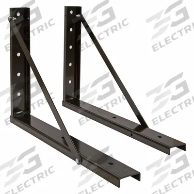 BUYERS PRODUCTS Mounting Kit: Mounting Bracket, Truck Boxes, 24 in Lg (In.), 18 in Overall Ht - Underbody Truck Box Mounting Brackets