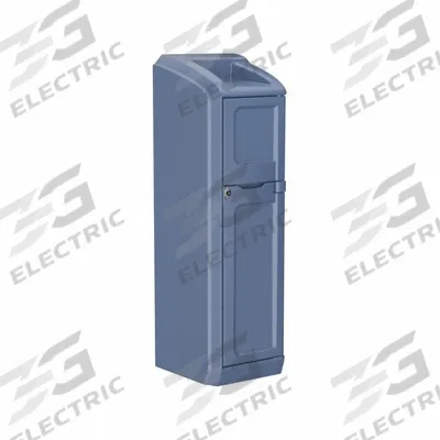 CORTECH Locker with Door: Midnight Blue, 78 1/2 in Overall Ht, 26 in Overall Wd - Lockers