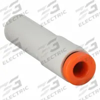 SMC Push-Fit Adapter Fitting: 1/8 in OD x 1/4 in OD Size, Push-to-Connect x Push-to-Connect, Brass (MPN KQ2R01-07A). Key specifications — Brand: SMC.