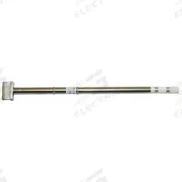 HAKKO Soldering Tip: T15 Series, Spatula, 15.7 mm W, 7.2 mm Lg (MPN T15-1402). Key specifications — Brand: HAKKO; Compatible Handpiece Manufacturer Model Number: FM-2027; Manufacturer Part Number: T15-1402.