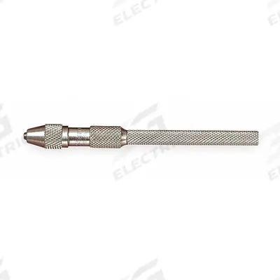 STARRETT Pin Vise: Pin Vise, 1 mm Max Size - mm, 0.04 in Min Size - Inch, Knurled Grip - Pin Vises