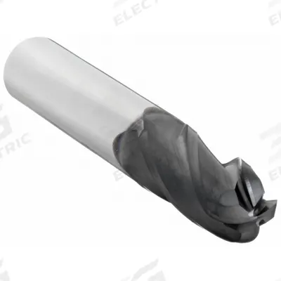 OSG Ball End Mill: Carbide, TiAlN Coated, 4 Flute, 11/64" Mill Dia, 9/16" LOC - General Purpose Carbide Ball End Mills