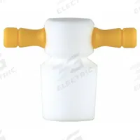 Stopper: PTFE, 19 Stopper Size, 2 in Overall Ht, Green, 0 Holes, 1 Stoppers Included (MPN CG-3020-A-04). Key specifications — Brand: CHEMGLASS; Color: Green; Stopper Size: 19; Material: PTFE.