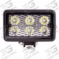 MAXXIMA Vehicle Work Light: Rectangular, Flood, LED, Bracket, Pigtail, Universal, Surface Mount (MPN MWL-04). Key specifications — Housing Color: Black; Brand: MAXXIMA; Electrical Connection: Pigtail; Installation Type: Permanent.