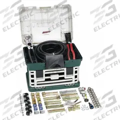 SUR&R Transmission Oil Cooler Line Repair Kit: Transmission Line Repair Kit, 350°F Op Temp - Max (MPN TR555). Key specifications — Material: Brass; Type: Transmission Line Repair Kit; For Use With: Transmission Oil Cooler Lines; Includes: TR760-3/8 in GM Transmission Line; Brand: SUR&R.
