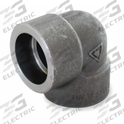 APPROVED VENDOR Metal Pipe Elbow: 90° Elbow, Carbon Steel, 4 in x 4 in - Socket-Weld Extreme-Pressure Pipe Fittings