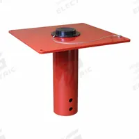 THERN Mounting Bases for Davit Cranes: Socket, Steel, For 4.5 in Mast Dia (MPN 5BF10). Key specifications — Brand: THERN; Material: Steel.