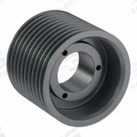 APPROVED VENDOR V-Belt Pulley: 3V560, 10 Groove, 5.6 in OD, Bushed Bore, SK, For 3V/3VX Belt Section (MPN 103V560SK). Key specifications — Pulley Industry Number: 3V560; Pitch Diameter: 5.6 in (3V); For Belt Section (broad, with similar types): 3V or 3VX.