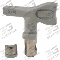 GRACO Airless Spray Gun Tip: Tips for Airless Spray Guns, Airless Spray Gun Tip, 0.019 in Tip Size (MPN XHD419). Key specifications — Product Type: Airless Spray Gun Tip; Compatible with Manufacturer Model Number: XHD001; Brand: GRACO; Color: Gray; Compatible with Series: XTR; Product Grouping: Tips for Airless Spray Guns.