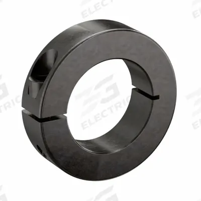 RULAND MANUFACTURING Shaft Collar: 1-Piece, Metric, Round, Clamp-On, 35 mm Bore Dia - Steel Shaft Collars