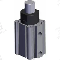 SMC Stopper Air Cylinder: 32 mm Bore Dia, 20 mm Stroke Lg, Both Ends Tapped Mounting, Chamfered (MPN RSDQA32-20DKZ). Key specifications — attr945842: SMC; attr1110781: Chamfered; attr945867: Both Ends Tapped.