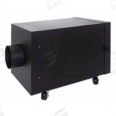 EXTRACT-ALL Air Scrubber: Negative Air Pressure/Particulate Filtration, Steel, 500 cfm Airflow - Heavy-Duty Steel Negative Air Machines
