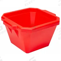Ice Bucket with Lid: 1 L Capacity, Rectangular, Polyurethane Foam, Red, 4 1/8 in Overall Ht (MPN 455021R). Key specifications — Color: Red; Material: Polyurethane Foam; Brand: GLOBE SCIENTIFIC; Product Type: Ice Bucket with Lid; Shape: Rectangular.