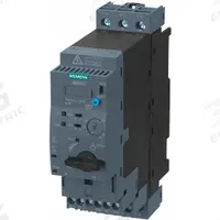 SIEMENS IEC Magnetic Motor Starter: Non-Reversing, 3 Poles, Electronic Protection, 4 A, 24V AC/DC (MPN 3RA6120-1CB32). Key specifications — Brand: SIEMENS; Pilot Lights Included: None; Auxiliary Contacts Included: 1NO/1NC.