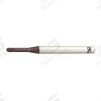 OSG Ball End Mill: Carbide, TiAlN Coated, 2 Flute, 1/8" Mill Dia, 1/8" LOC, 3" OAL (MPN HP419-1250)