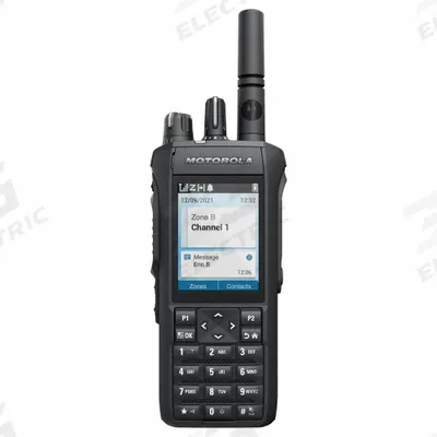 MOTOROLA R7 Radio: R7 Series, VHF, Digital, DMR, 5 W, 1,000 Channels, Alphanumeric - VHF Business Radios