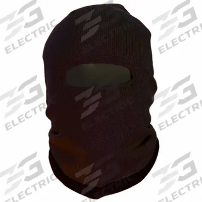 POLAR PLUS Balaclava: Hood, Black, Universal, Balaclava, Acrylic, Ears/Face/Head/Neck - Balaclavas