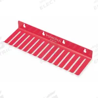 POMONA Test Lead Holder: 15 in x 11 in x 1.25 in, 14 Slots, 0.21 in Compatible Cable Dia, Orange (MPN 1508). Key specifications — Color: Orange; Compatible Cable Type: RG58; Brand: POMONA.