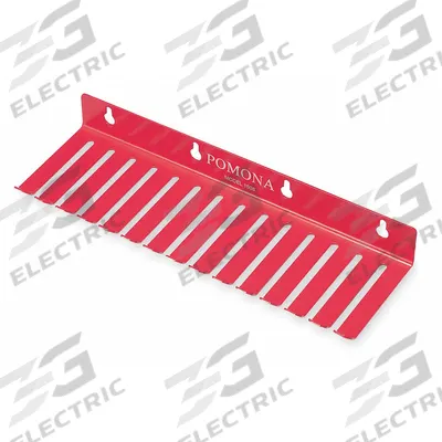 POMONA Test Lead Holder: 15 in x 11 in x 1.25 in, 14 Slots, 0.21 in Compatible Cable Dia - Test Lead Holders