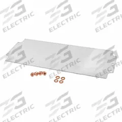 HAMMOND Inner Panel: Back Panel Panel, 13.57 in Overall Ht, 5.71 in Overall Wd, Steel, Galvanized (MPN 1590Z166PL). Key specifications — Panel Style: Back Panel; Brand: HAMMOND; Finish: Galvanized; Manufacturer Part Number: 1590Z166PL; Material: Steel.