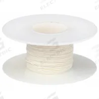 OK INDUSTRIES Spooled Wrapping Wire: 100 ft Overall Lg, 26 AWG Conductor Size, White (MPN R26W-0100). Key specifications — Manufacturer Part Number: R26W-0100; Brand: OK INDUSTRIES; Conductor Insulation Material: PVDF; Standards: UL 1422; Series: Kynar®; Wire Type (Not for Merchandising): Standard Wire Jacket.