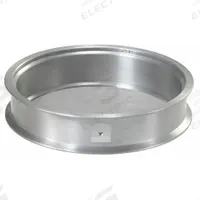 CLEVELAND VIBRATOR CO. Ultrasonic Test Sieve: Stainless Steel, 13 1/4 in Outside Dia, 3 in Ht (MPN HK-SF-12120). Key specifications — Screen Material: Stainless Steel; Brand: CLEVELAND VIBRATOR CO.; Frame Material: Aluminum; US Standard Screen Size: #120.