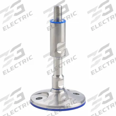 JW WINCO Leveling Foot: Swiveling Stud, 1"-8 Thread Size, 4.72 in - Hygienic Male Leveling Mounts